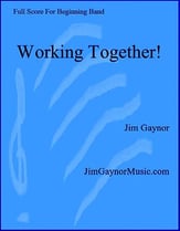 Working Together! Concert Band sheet music cover